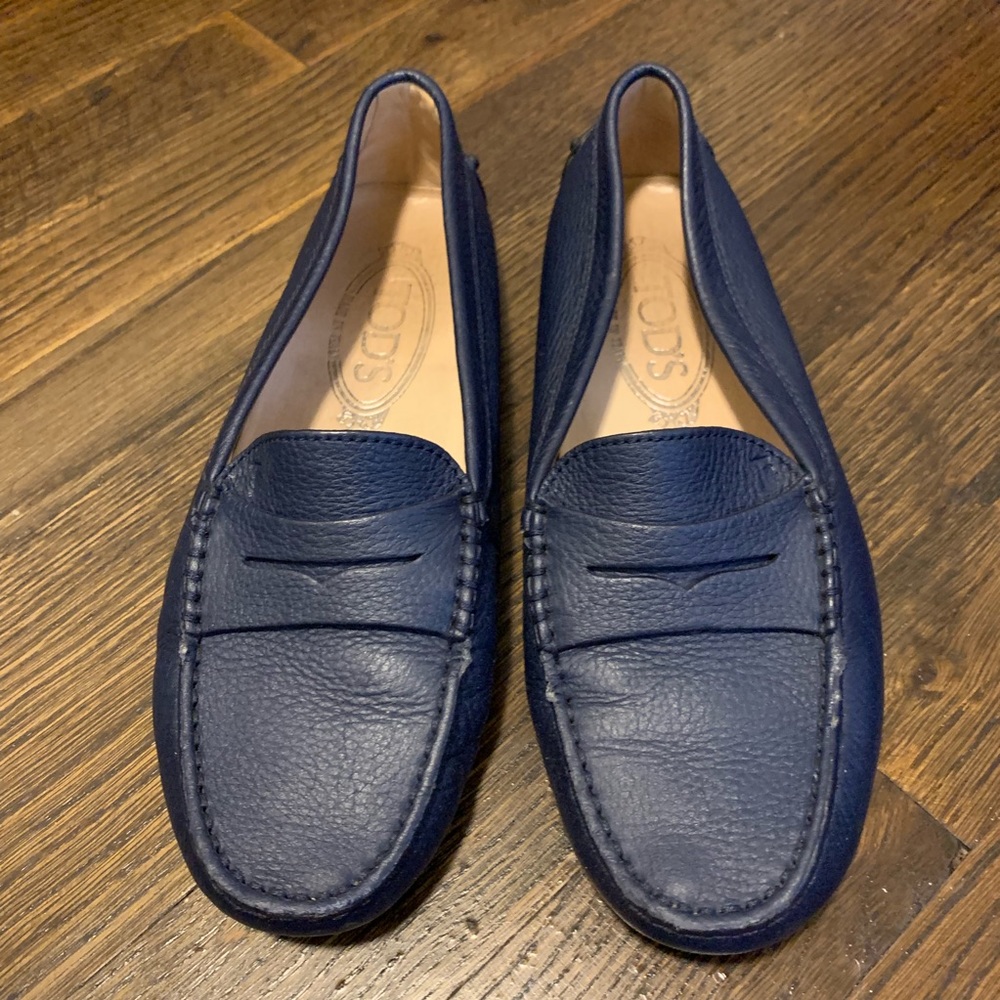 NAVY TODS LOAFER